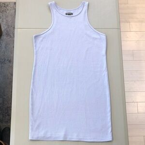 wild fable Lavender Ribbed Racer Back Tank Top Dress